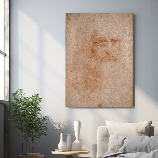 Poster Leonardo Da Vinci, Presumível Autorretrato (Criador carregado)