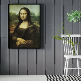 Poster Leonardo da Vinci's Mona Lisa, Arte Renascentista