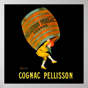 Poster Leonetto Cappiello Cognac Pelisson Publicidade