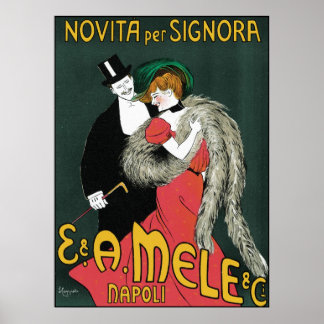 Pôster Leonetto Cappiello Novita Per Signora