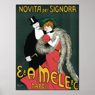 Pôster Leonetto Cappiello Novita por o Signora