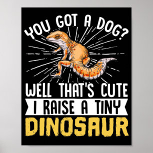 Poster Leopard Gecko, Você Tem Um Cachorro? Bem, Que Bon