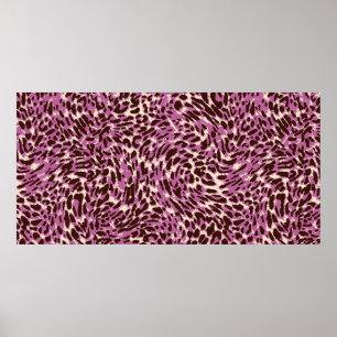Poster Leopard Pattern, Leopard Print, Animal print,