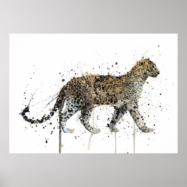 Poster Leopardo (Frente)