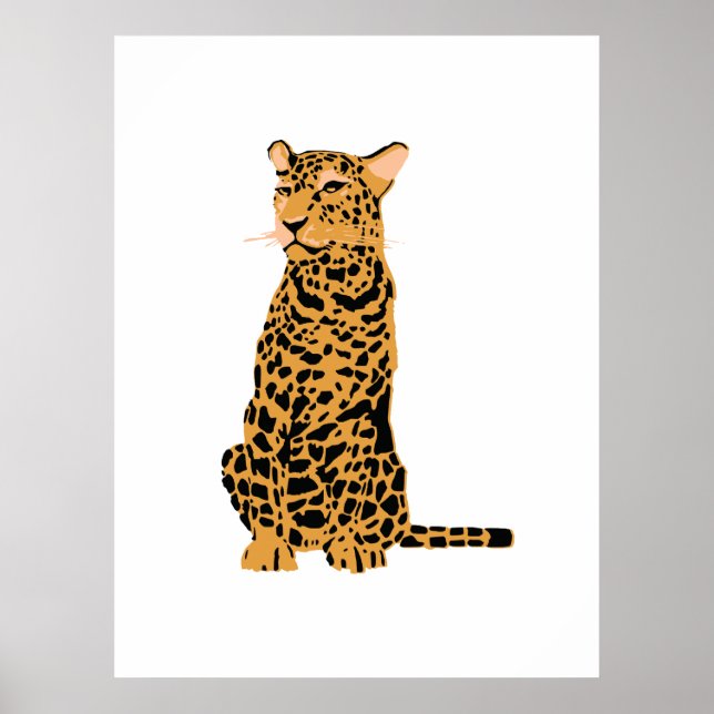 Poster Leopardo (Frente)