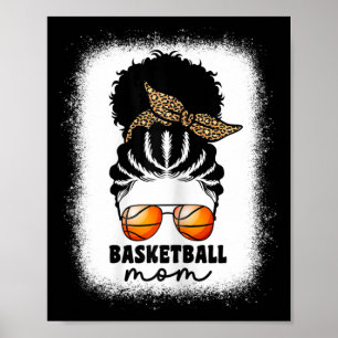 Poster Leopardo Bysketbyll Mãe Mulheres Negras América Af