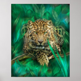 Poster Leopardo - Espírito De Empoderamento Poster/Impres