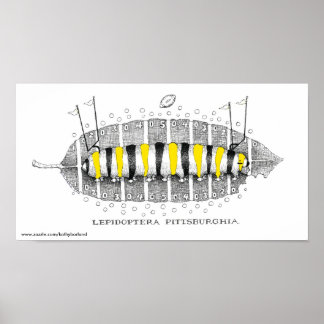 Pôster Lepidoptera Pittsburghia-Zazzle, www.zazzle.com...