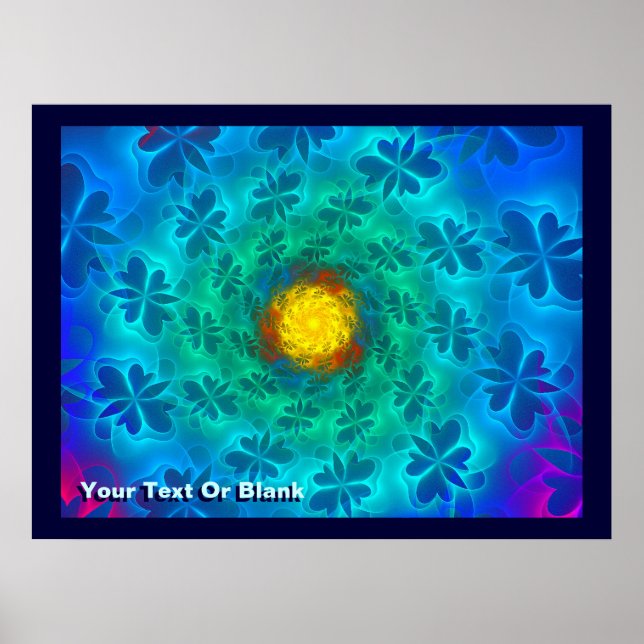 Pôster Lepidópteros N-Espacial (Frente)