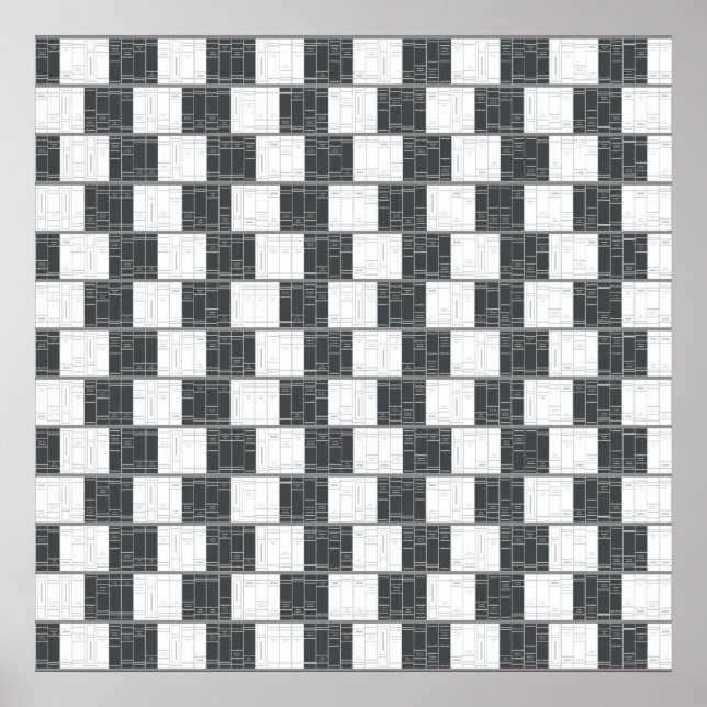 Pôster Ler demais vai prejudicar sua visão... (Frente)