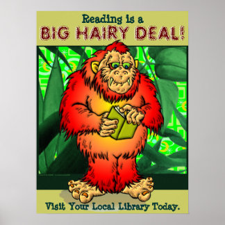 Poster Ler é um Grande negócio de Leitura!