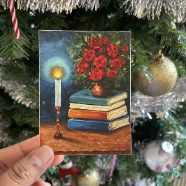 Poster Ler Ilumina Livros De Belas Artes Ainda Vida