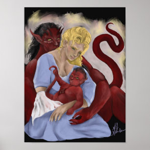 Poster Lerix, Cara e Evol