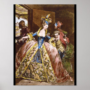 Pôster Les Adieux", Jean Michel Moreau_Engravings