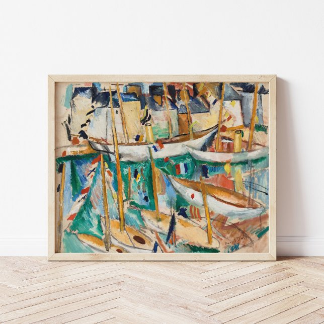 Poster Les Bateaux | Raoul Dufy (Criador carregado)