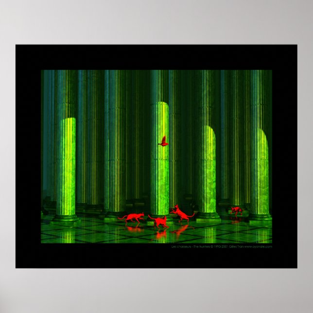 Pôster Les chasseurs - Os caçadores (Frente)