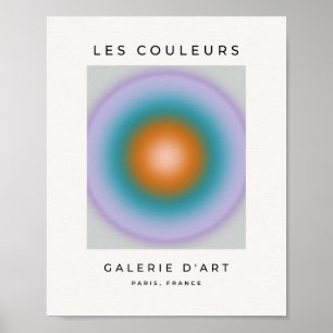 Poster Les Couleurs 10 Brilhante Aura