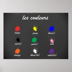 Pôster Les Couleurs (As Cores)