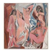 Les Demoiselles d’Avignon - Picasso Cubist Impress