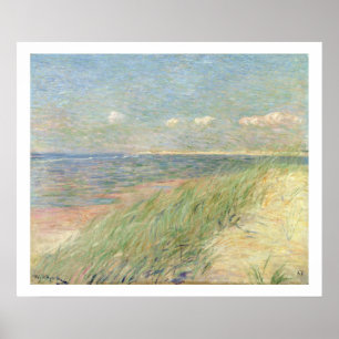Pôster Les Duna du Zwin, Knokke, 1887 (óleo em canvas)