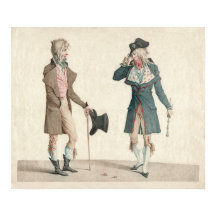 Les Incroyables por Carle Vernet