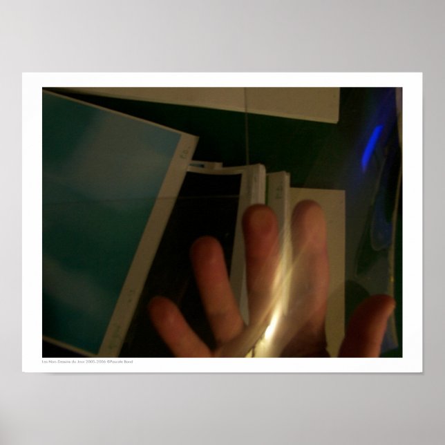 Poster Les Non-Dessins du Jour 2005-06 Project Fingers P (Frente)