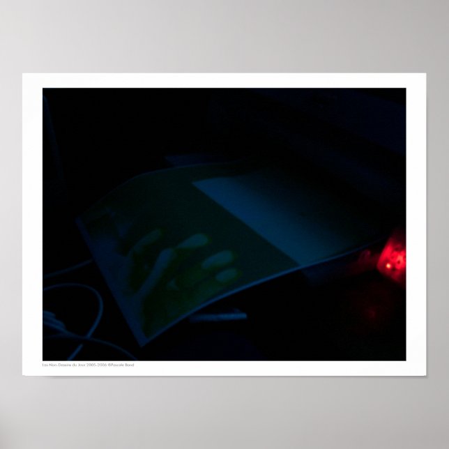 Pôster Les Non-Dessins du Jour 2005-06 Projeto Odd Hand P (Frente)