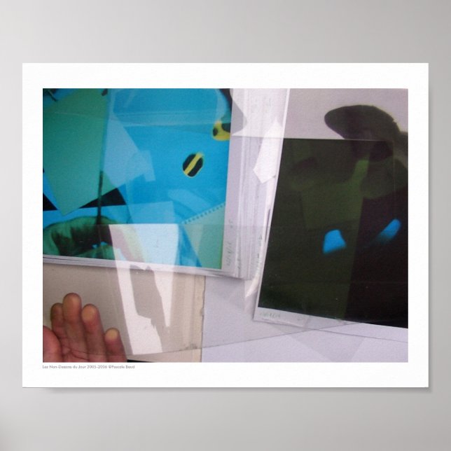 Poster Les Non-Dessins du Jour 2005-06 Strange Object (Frente)