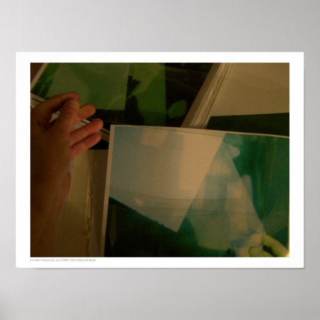 Pôster Les Non-Dessins du Jour 2005-2006 Projeto Green P (Frente)