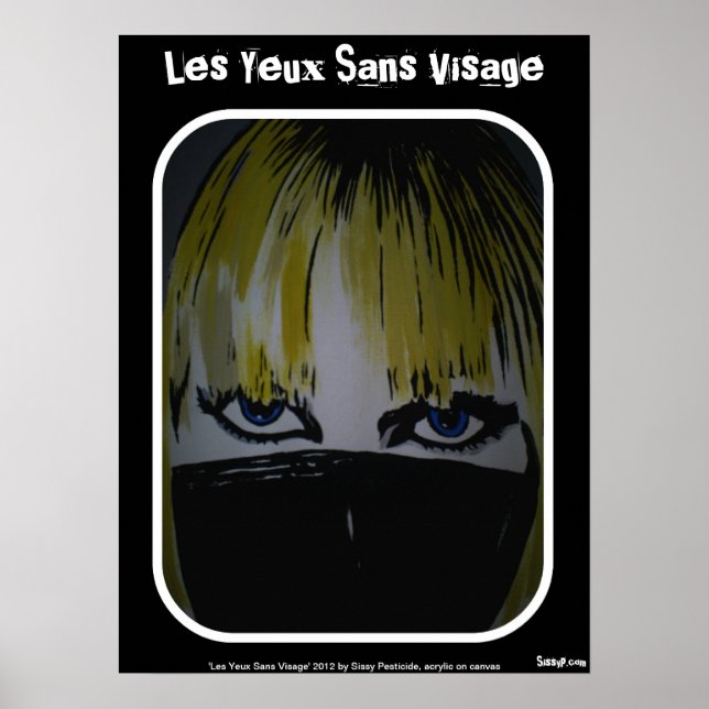 poster 'Les Yeux Sans Visage' (Frente)