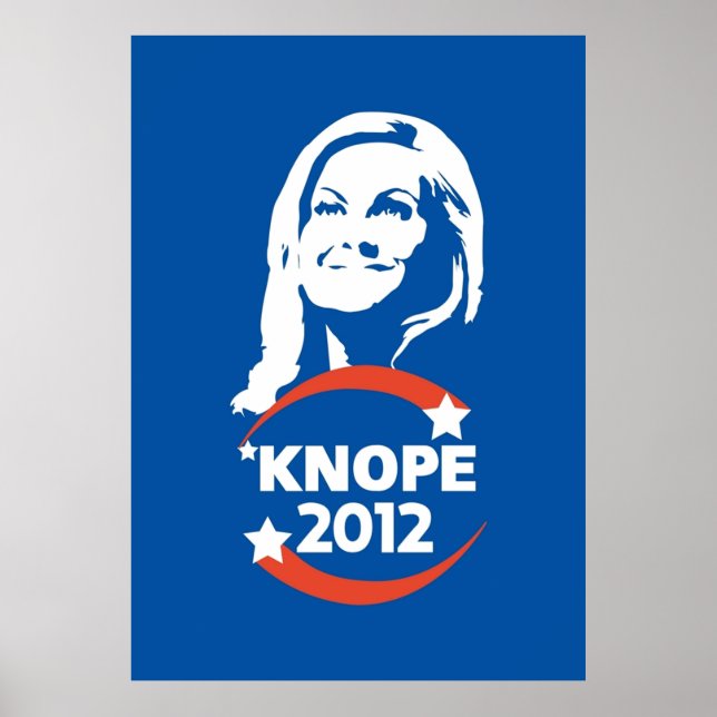 Poster Leslie Knope para Câmara Municipal (Frente)