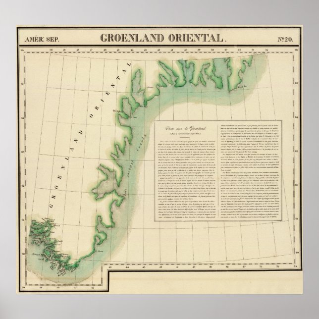 Pôster Leste da Gronelândia 20 (Frente)