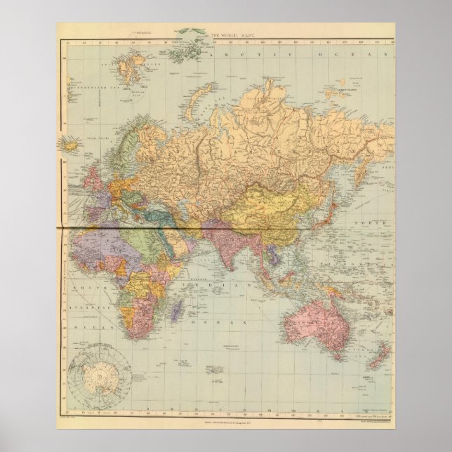 Pôster Leste do Mundo (Frente)