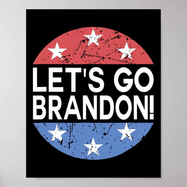 Poster Let#39;s Go Brandon (Frente)