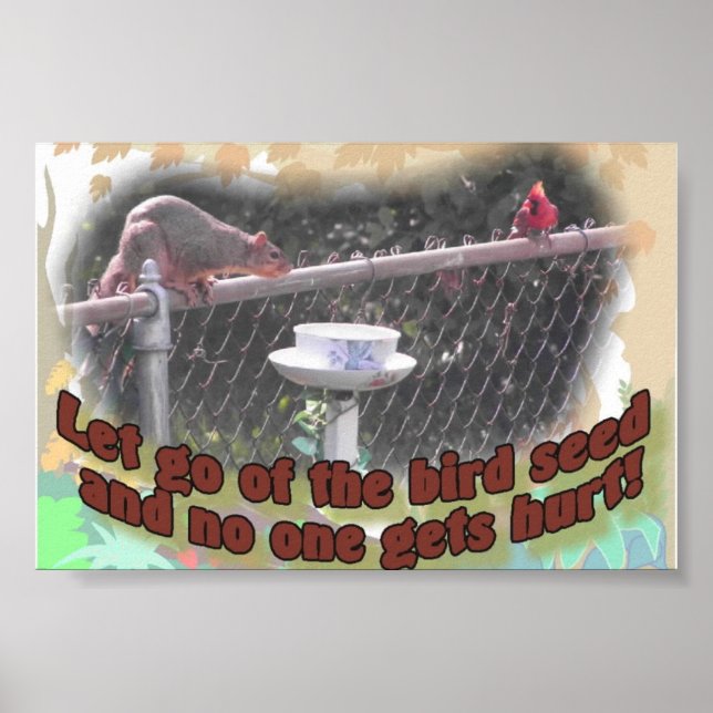 Pôster Let go & no one gets hurt! (Frente)