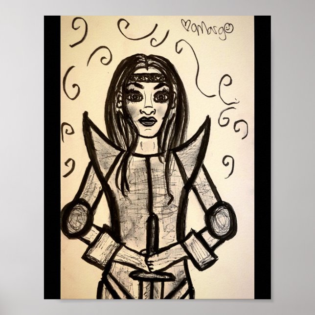 Poster Let Love Be Your Armor (Frente)