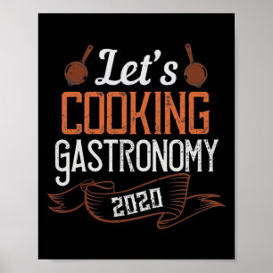 Poster Let’S Cooking Gastronomy 2022