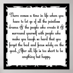 Pôster Let vai do drama