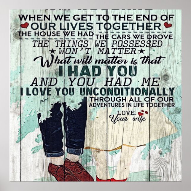 Poster Letra Coca-a-Marido | Presente Design Legal | (Frente)