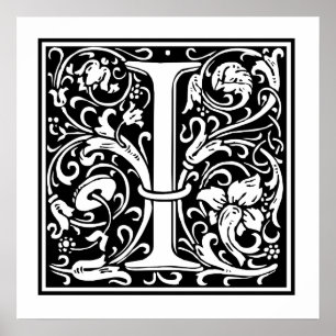 Pôster Letra decorativa mim