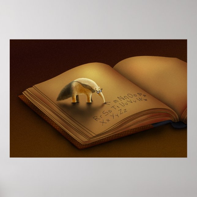 Poster Letra Eater (Frente)