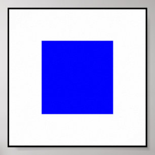 Pôster Letra marítima internacional da bandeira de sinal