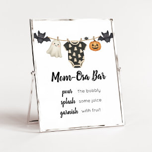 Poster Letreiro de Barra da Mamãe Osa Roupa de Bebê Littl