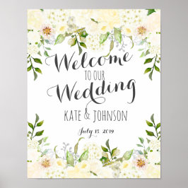 Pôster Letreiro de casamento, bem-vindo,  chá de panela ,