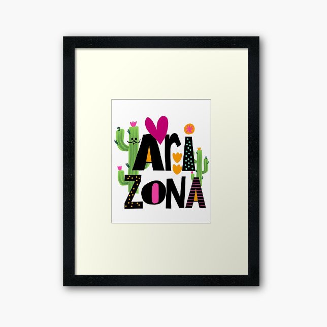 Poster Letreiros de Arizona de Amor Whimsical (Criador carregado)