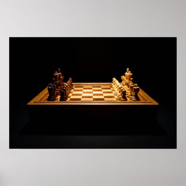 Poster Let's Play Chess (Frente)