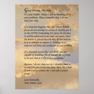 Poster Letter From God