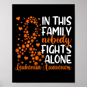 Poster Leucemia Apoio Familiar Sensibilização para a Leuc