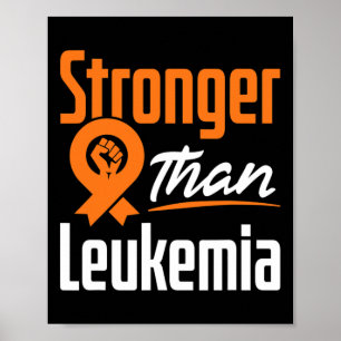 Poster Leucemia Cancer Sanguíneo Sensibilização Guerreira