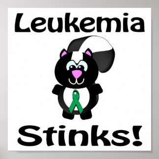 Pôster Leucemia cheira a Design